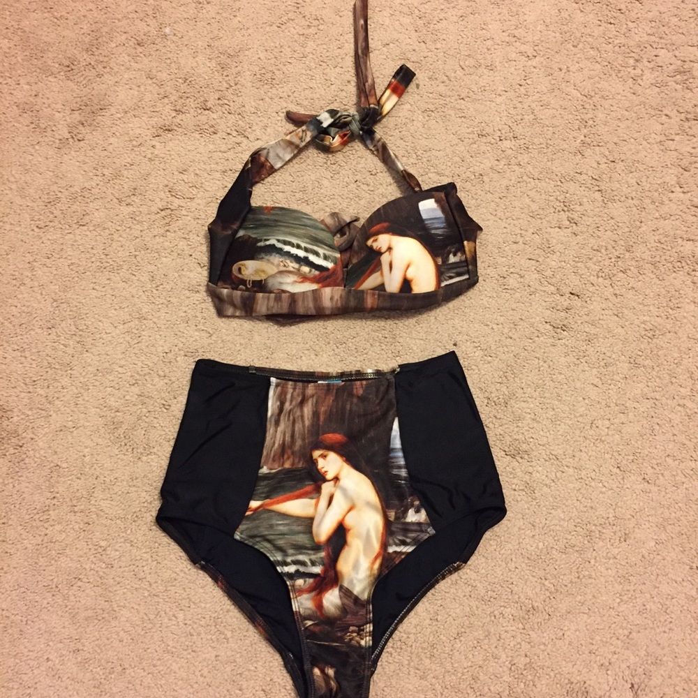 LISA BLUE call of the whale Swimsuit